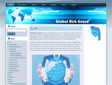 Tablet Screenshot of globalriskguard.com